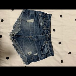 Guess jean shorts